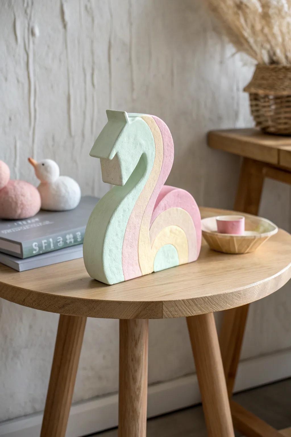 Crafted with love: Simple foam board sculptures that spark joy and creativity in little hands.