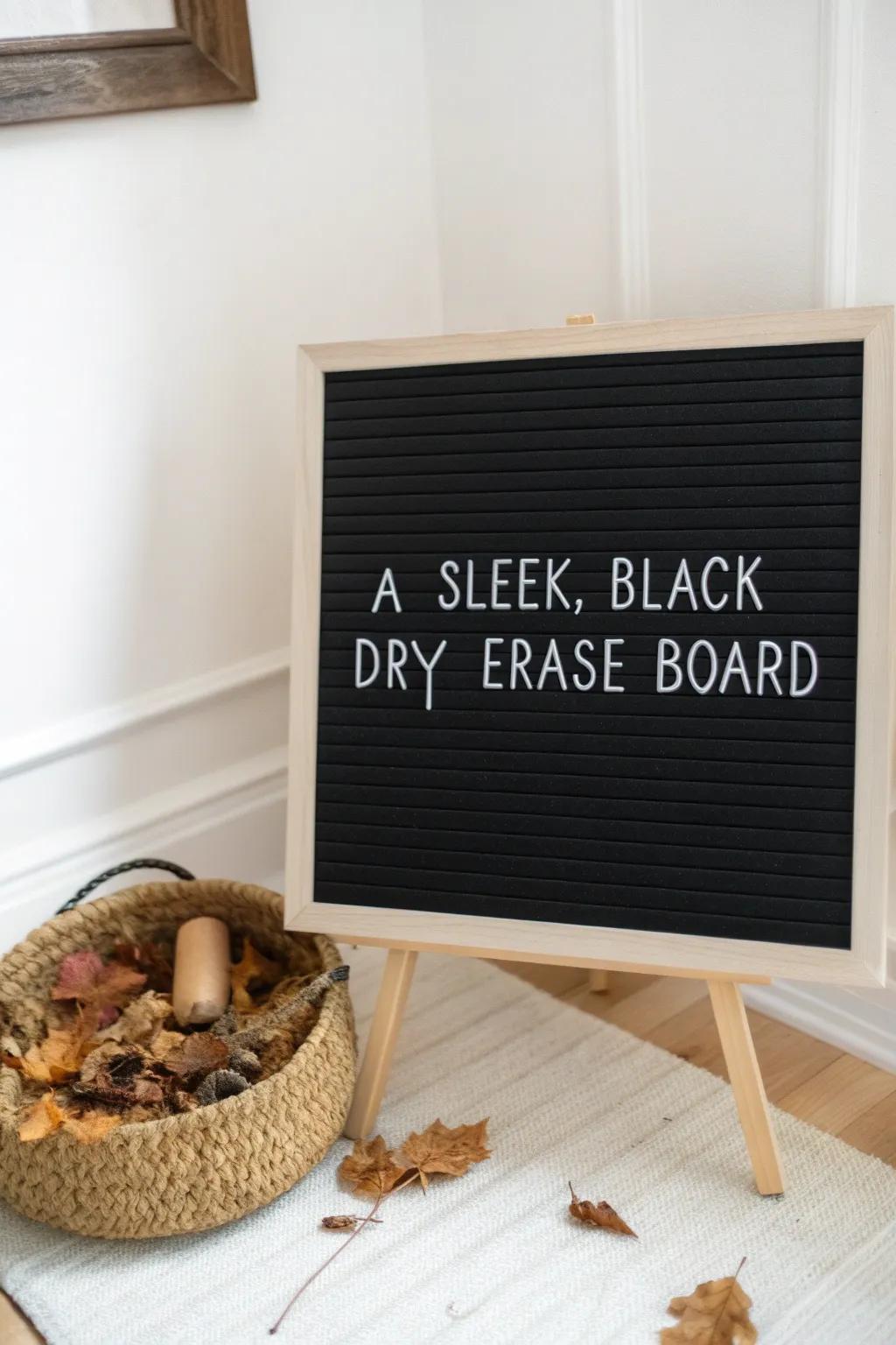 Embrace autumn with chic chalkboard vibes! 🍂✨