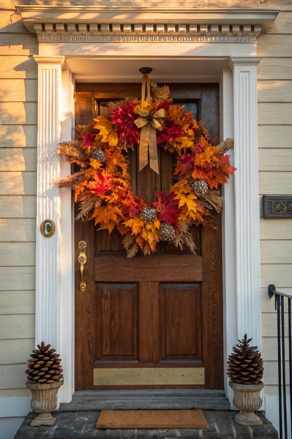 Welcome autumn with a touch of rustic elegance 🍂✨