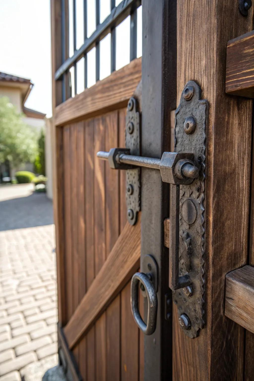 Unyielding Security: A Gatekeeper's Strength in Style.