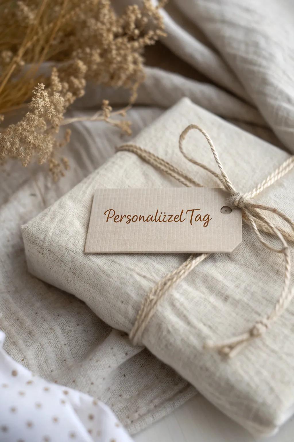 Elevate your gift card with a personal touch of handwritten elegance and minimalist charm.