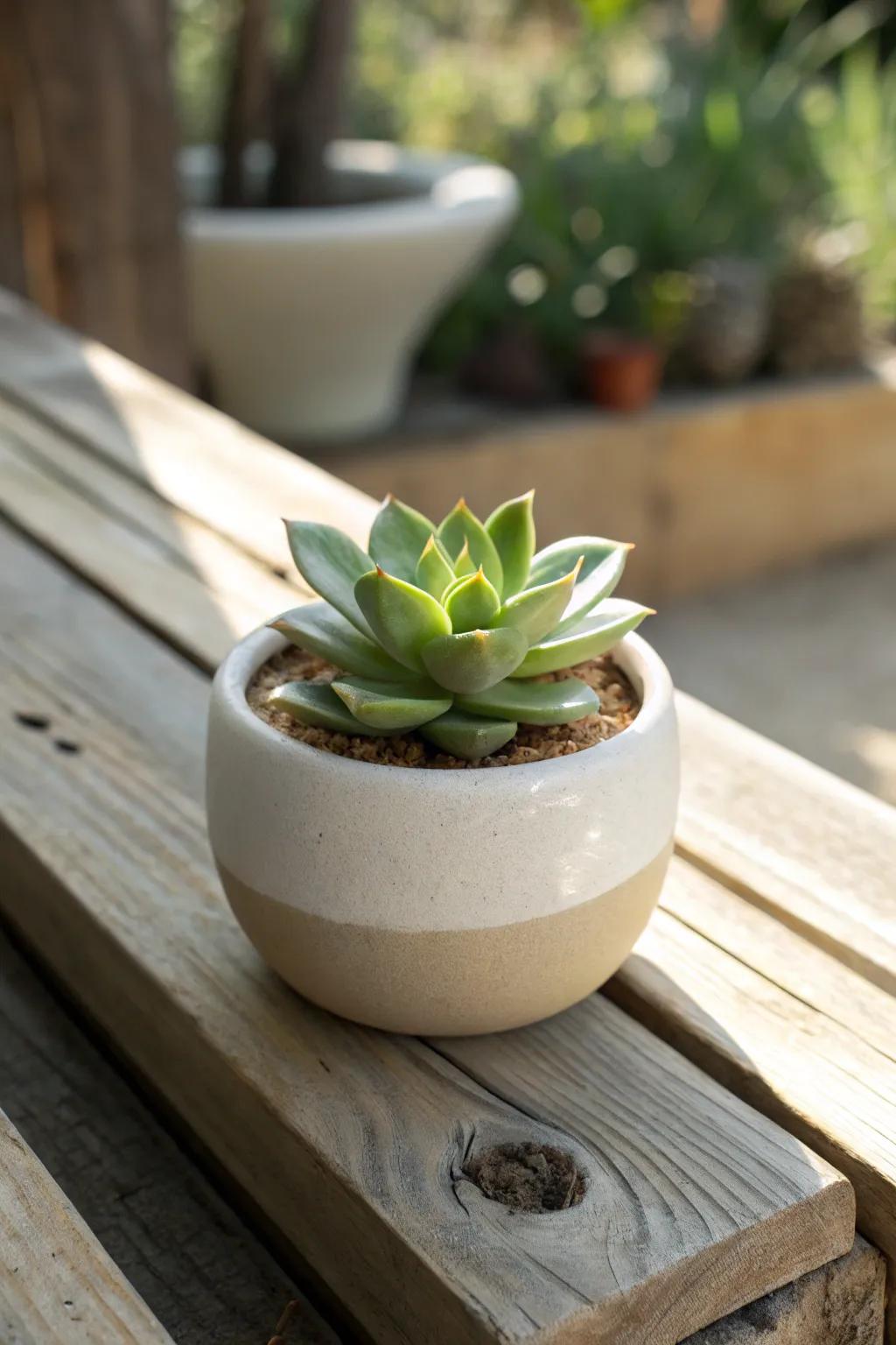 Bring life into your space with a charming mini succulent planter — the perfect blend of simplicity and natural elegance.