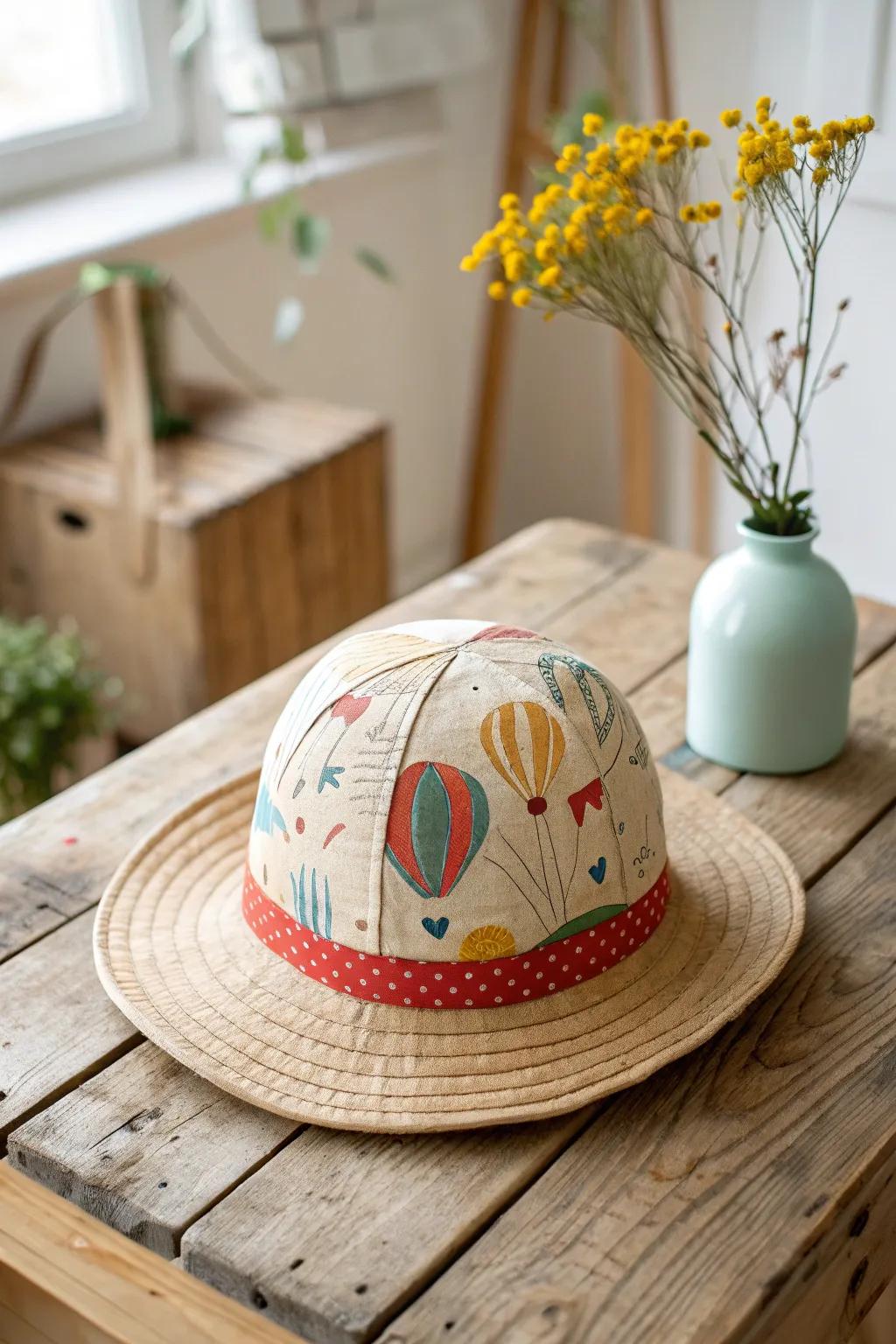 Embrace the charm of imperfection with this crafty masterpiece!