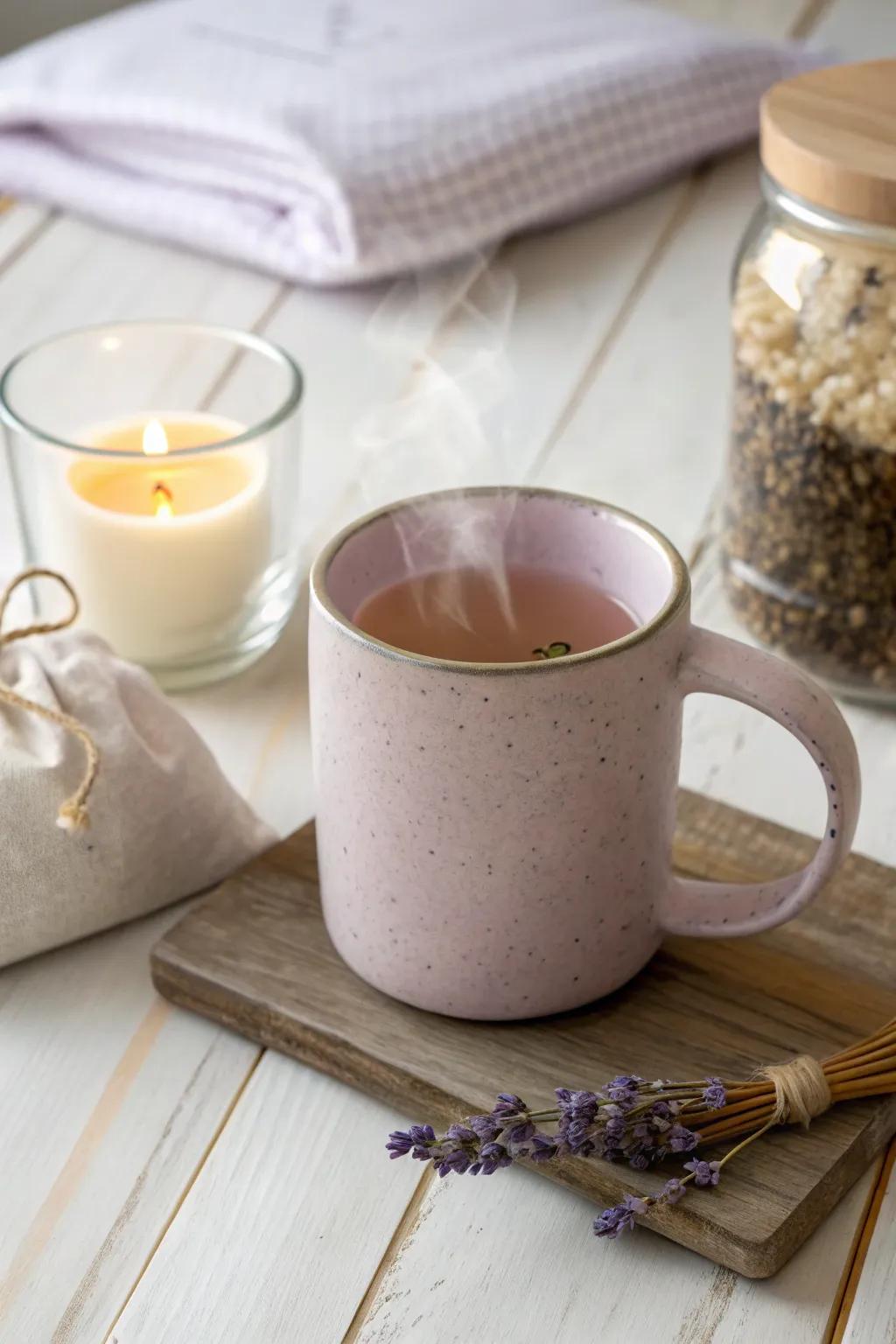 Indulge in Self-Care Sunday with the perfect pampering mug set. Embrace simplicity, craftsmanship, and natural beauty for a rejuvenating ritual.