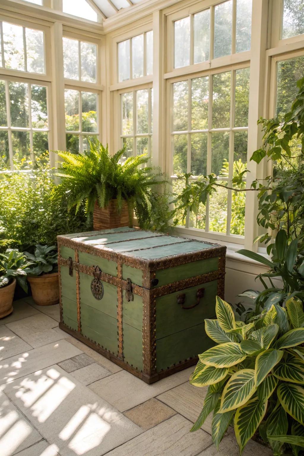 Nature-inspired greens bring tranquility to your decor.