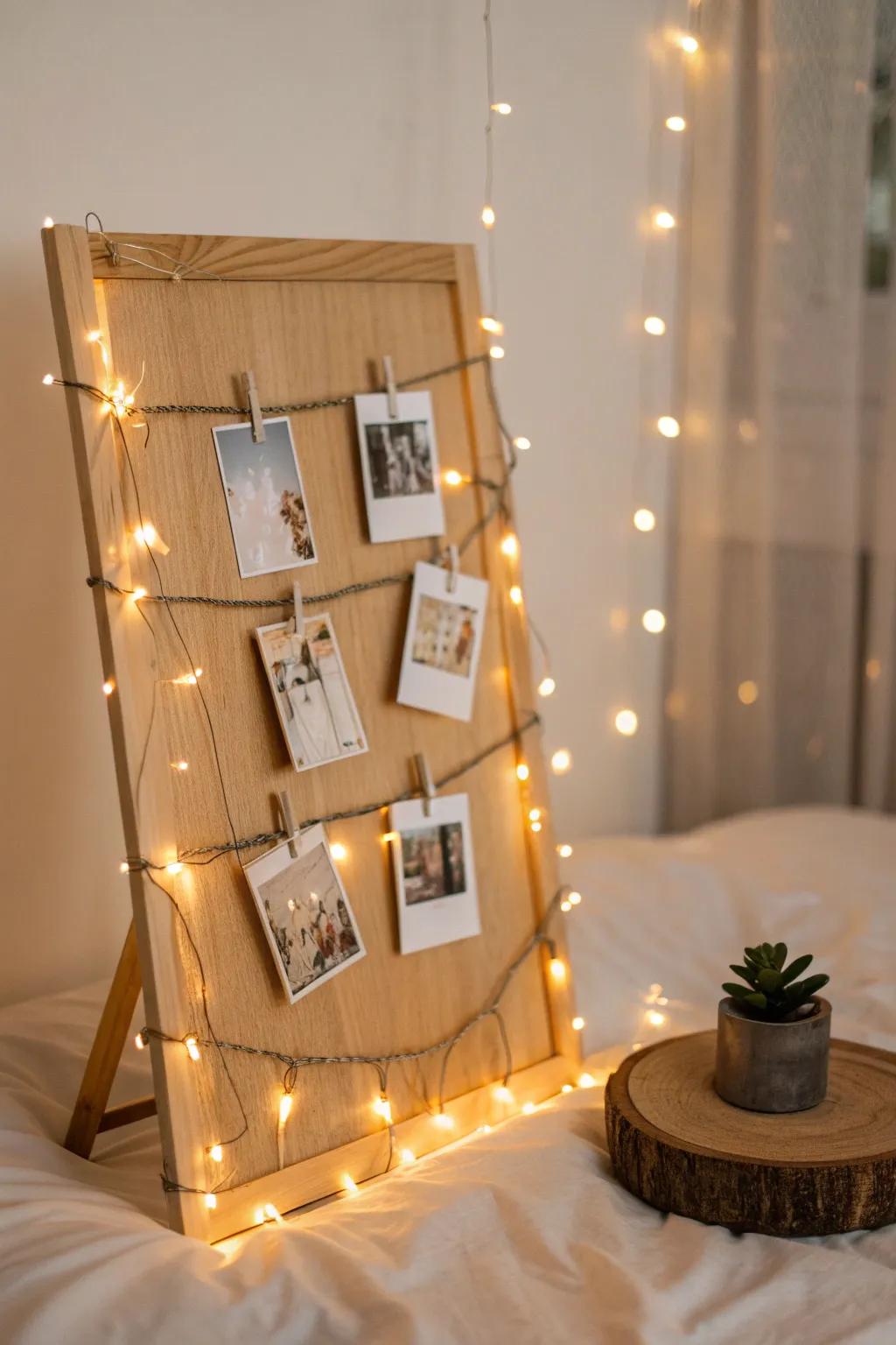 Illuminate your memories with a touch of glowing magic.