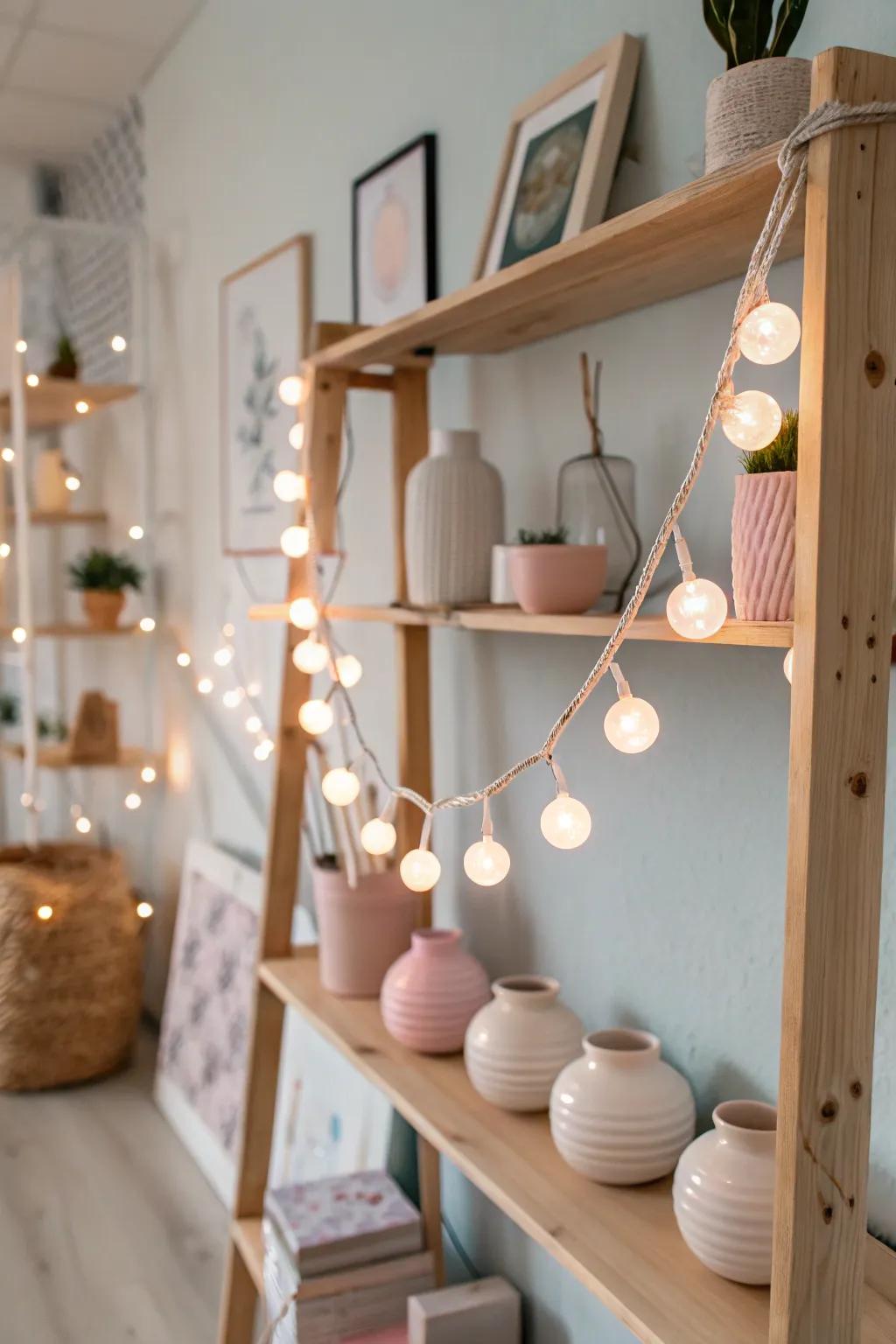 Illuminate your creativity with a touch of pink magic. ✨ #CraftRoomInspo #ScandiBohoCharm