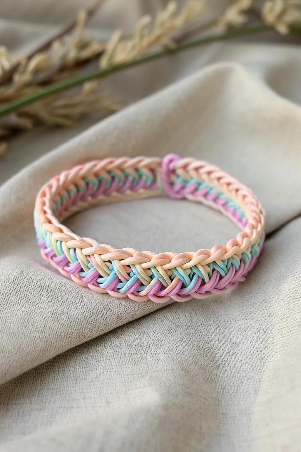 Embrace elegance with the intricate beauty of the hexafish bracelet.