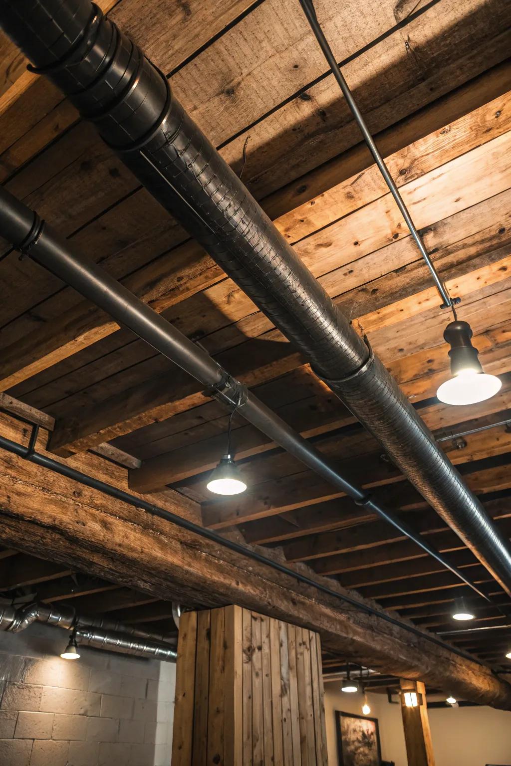 Embrace simplicity: Let the natural beauty of raw materials define your space.