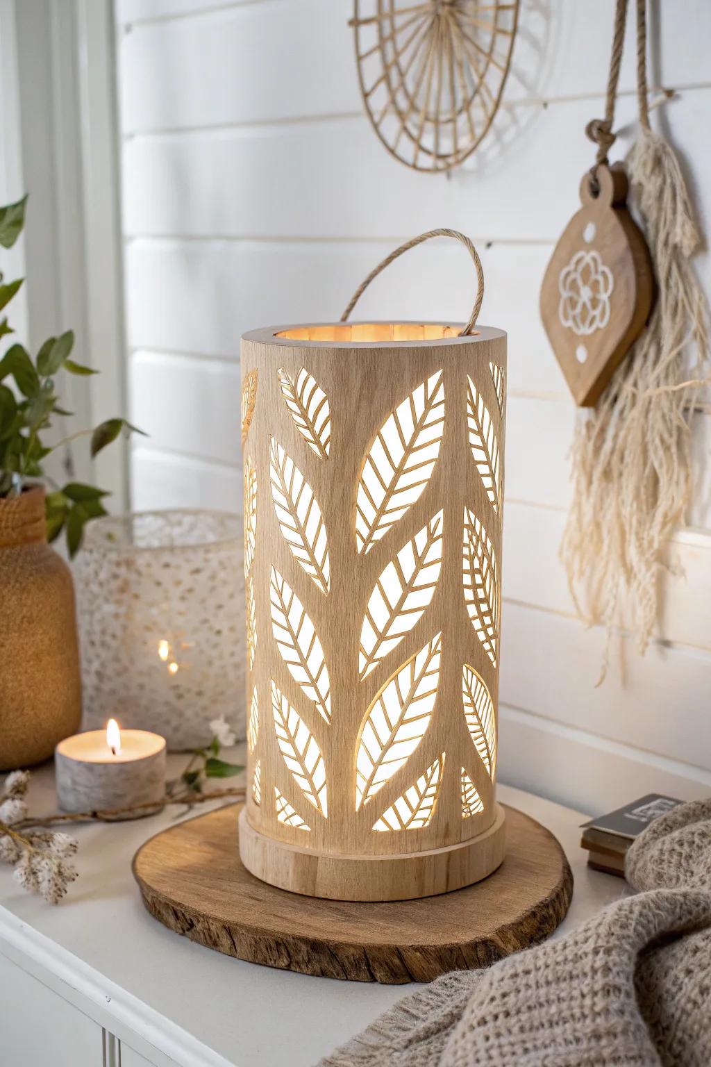 Illuminate your space with the enchanting glow of handcrafted elegance.