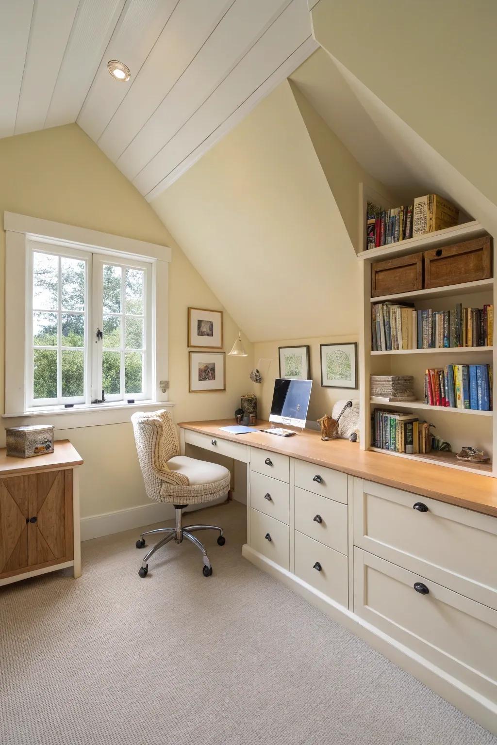 Creating space with light and inviting colors