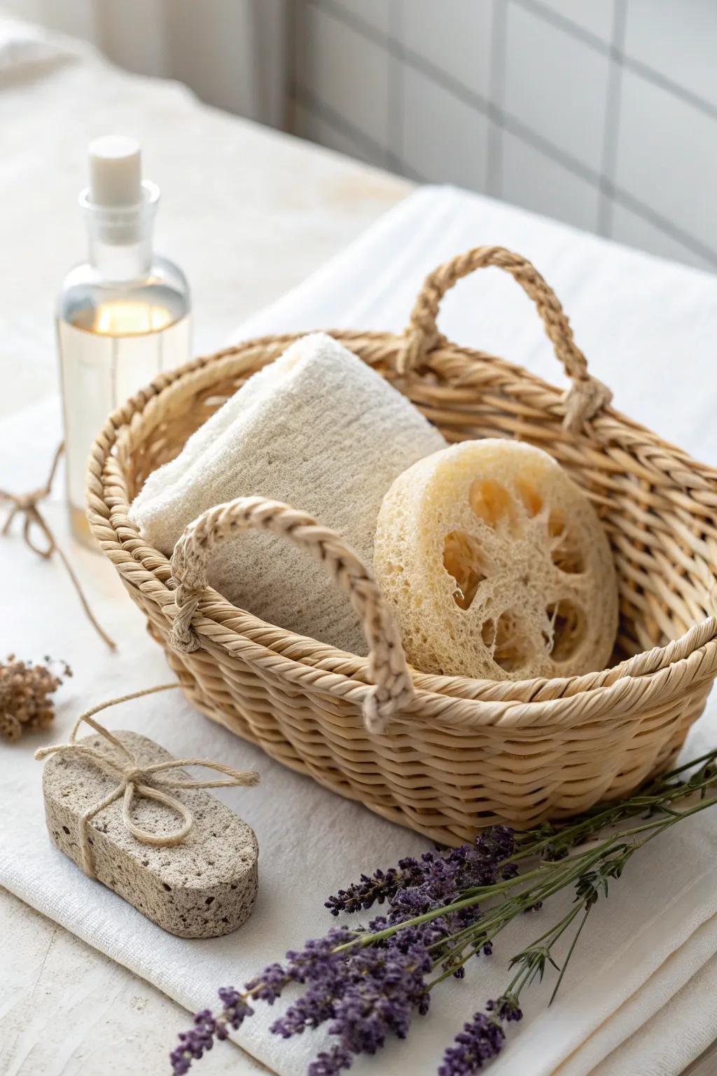 Embrace the simple joys of natural skincare with a touch of earthy elegance.