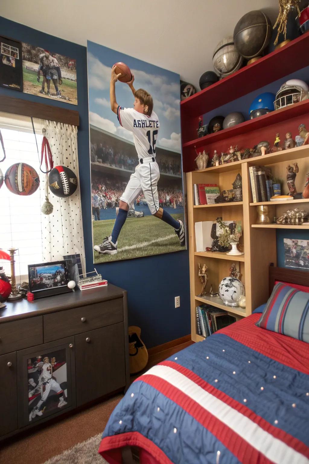 Celebrate personal achievements with custom player posters.