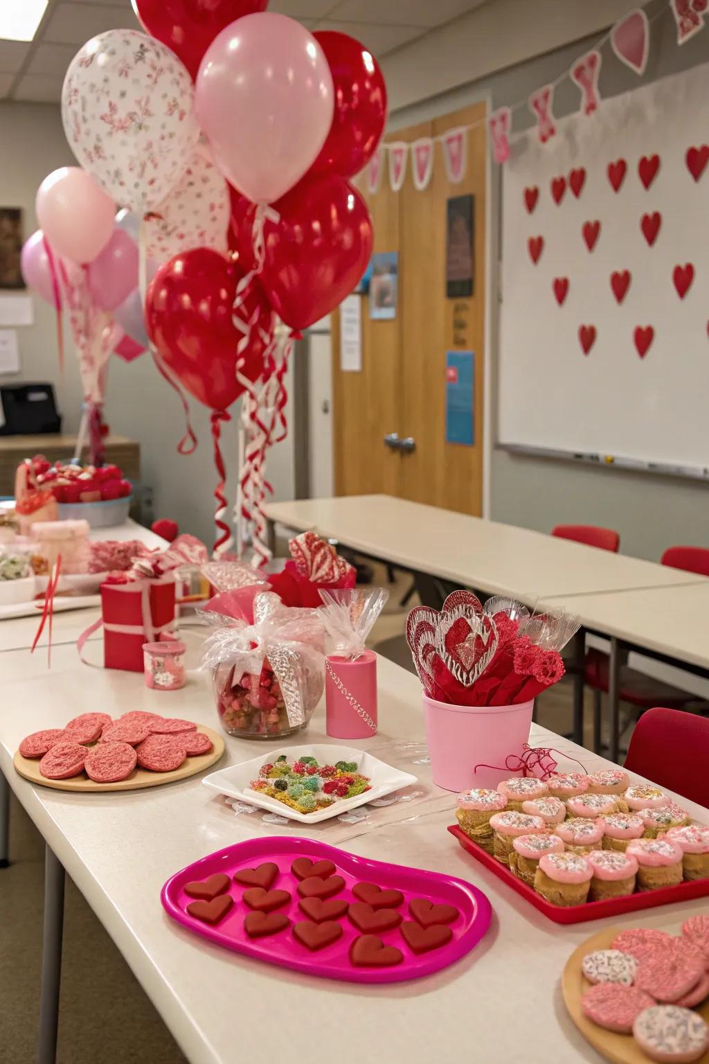 A table set for sweet celebrations and festive fun.