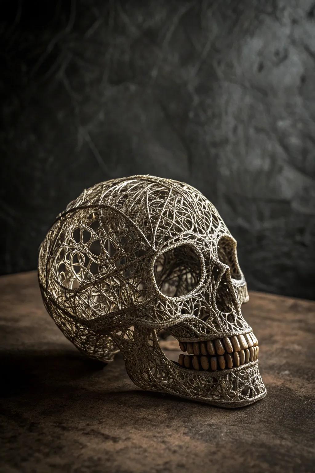 Edgy Elegance: A Masterpiece in Wire