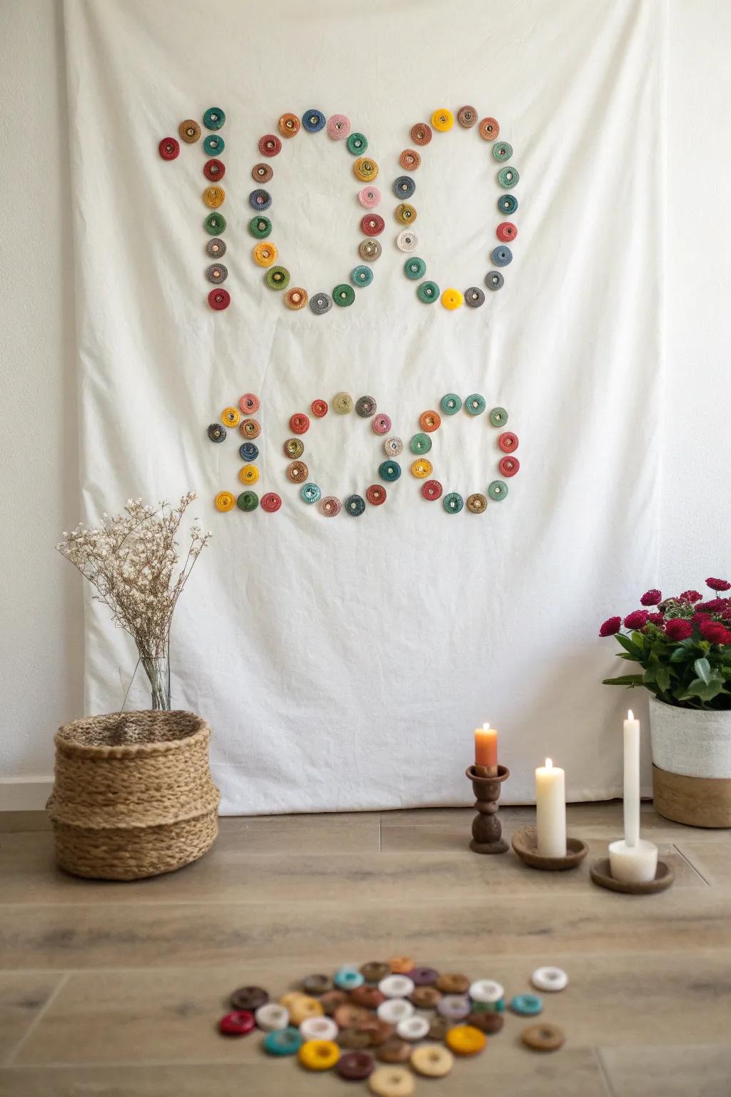 Turn simple into stunning with Dot-tastic Patterns: A minimalist masterpiece for the perfect 100-days-of-school celebration!