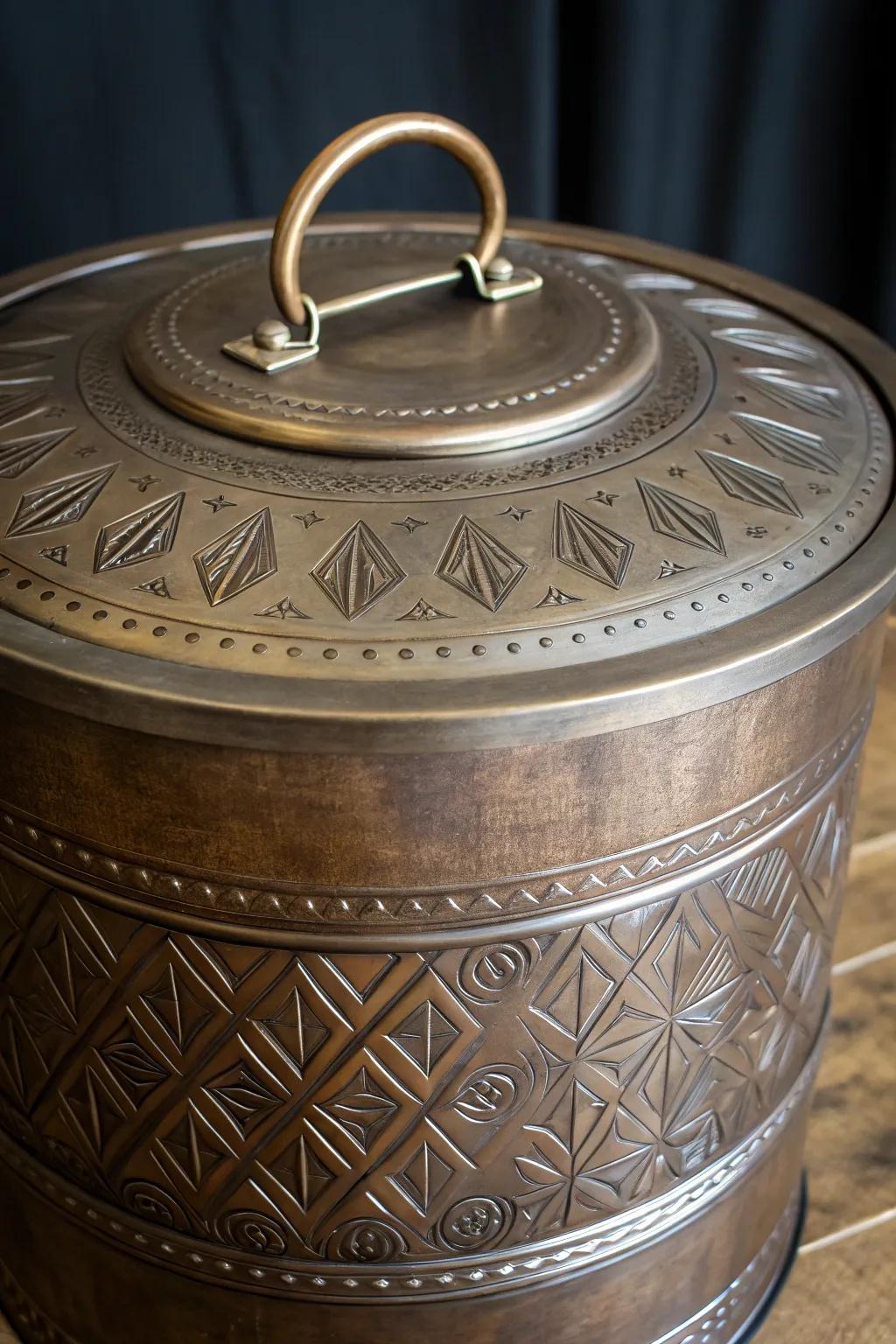 Elevate your burn barrel game with a lid that's both functional and stylish.