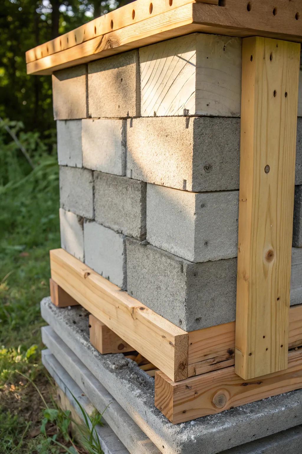 Sturdy Simplicity: A Bee Hive Stand Built to Last
