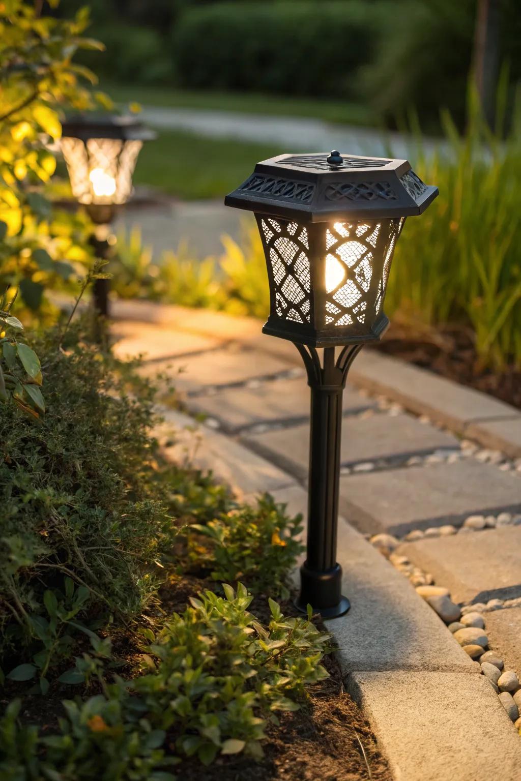 Illuminate your garden paths with style and sustainability—embrace the eco-friendly charm of solar pathway lights.
