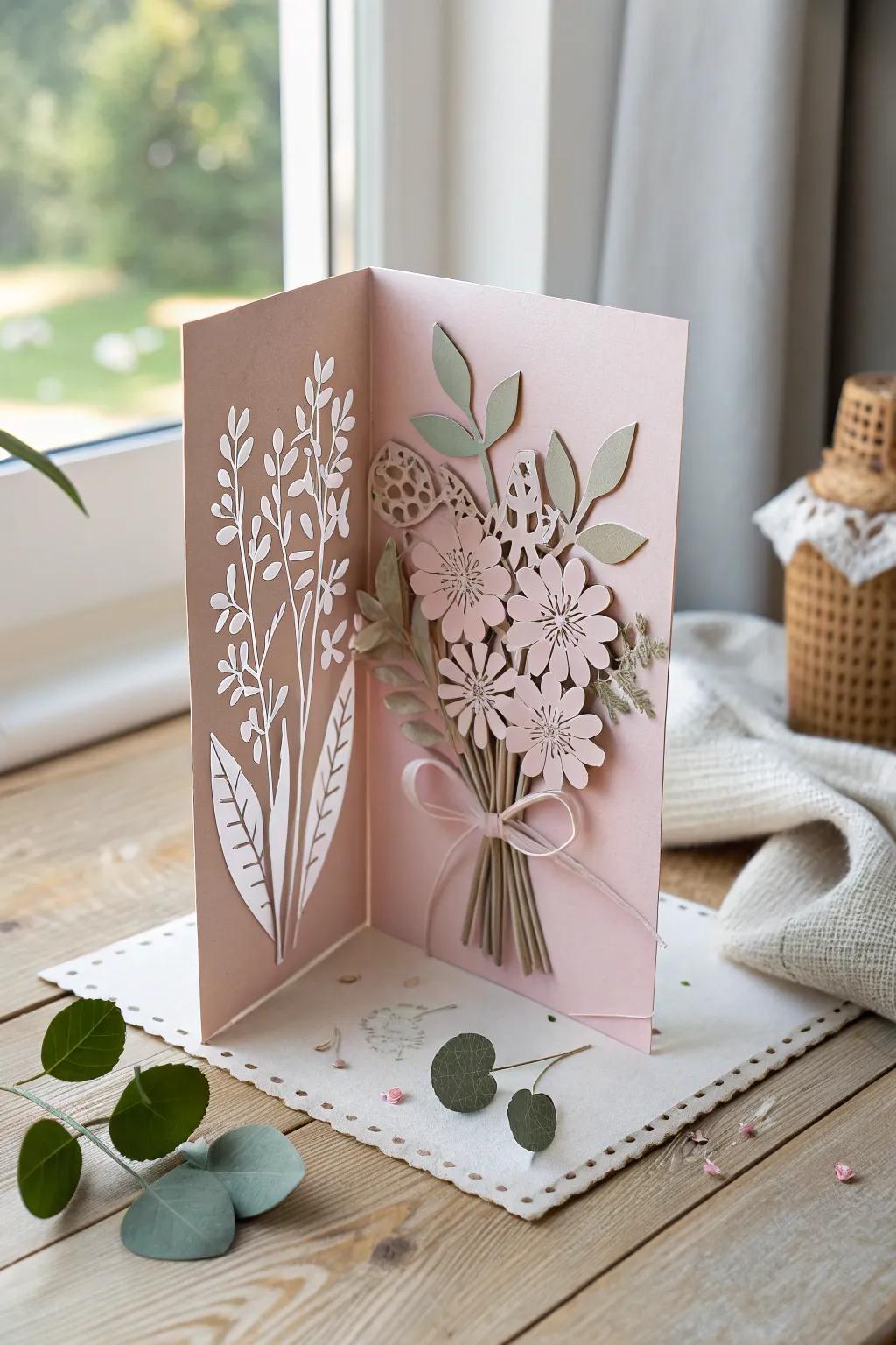Elevate your greetings with the art of pop-up cards—where simplicity meets surprise.