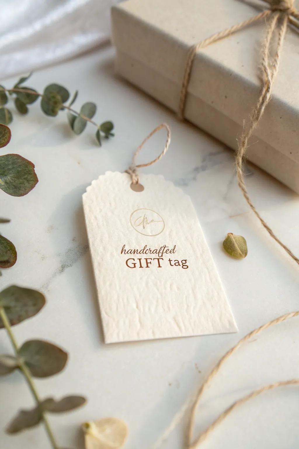 Add a personal touch with handcrafted elegance.