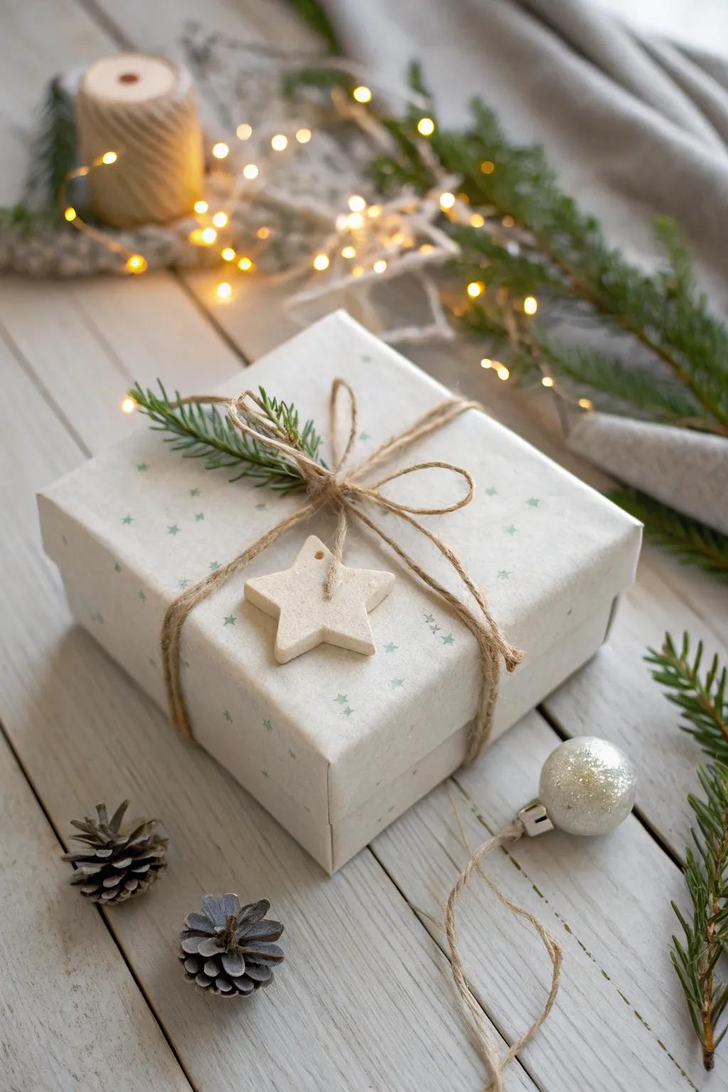 Embrace the season with a touch of minimalist elegance in your gift-giving.