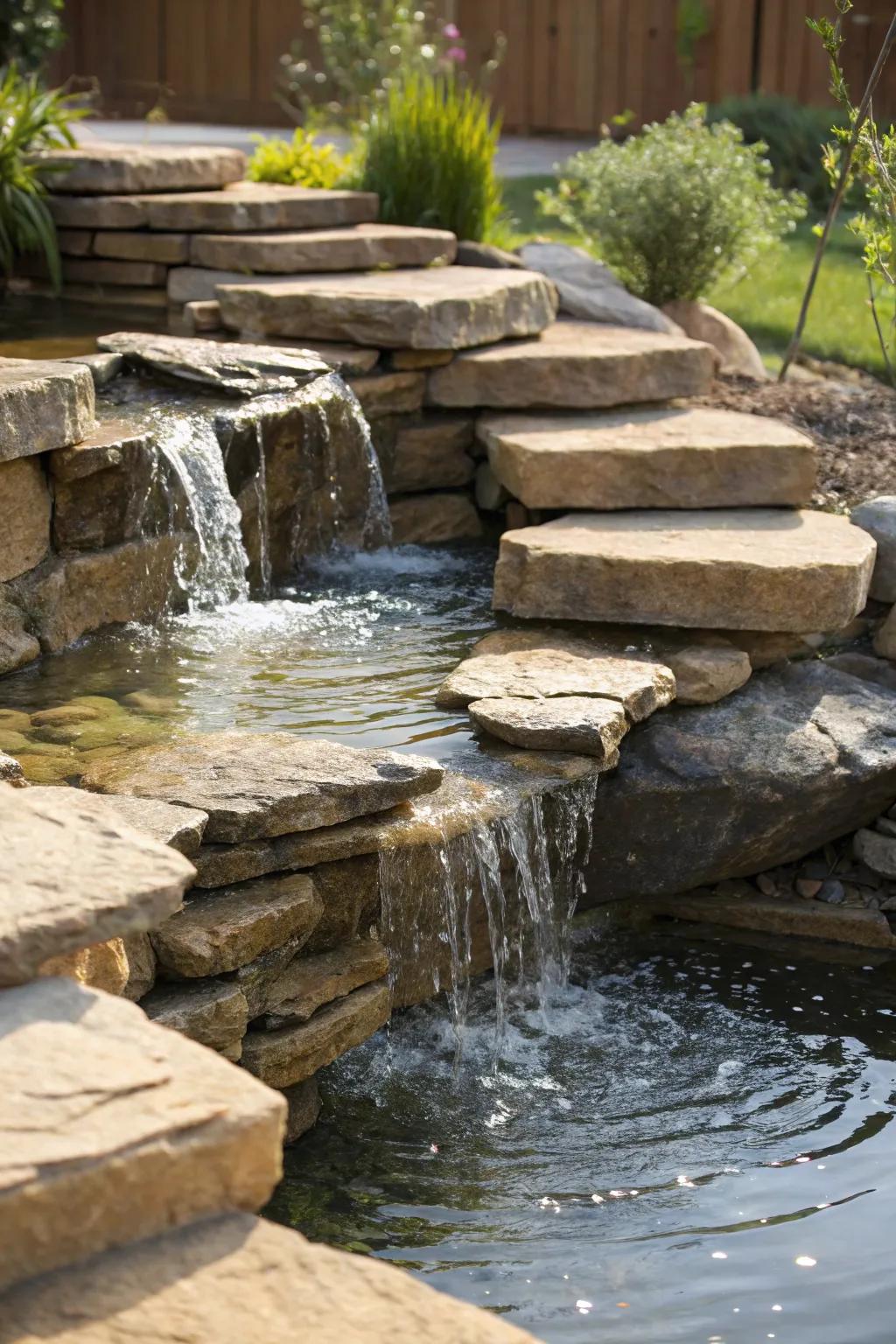 Craft Your Own Nature's Symphony: The Art of Stepped Cascades
