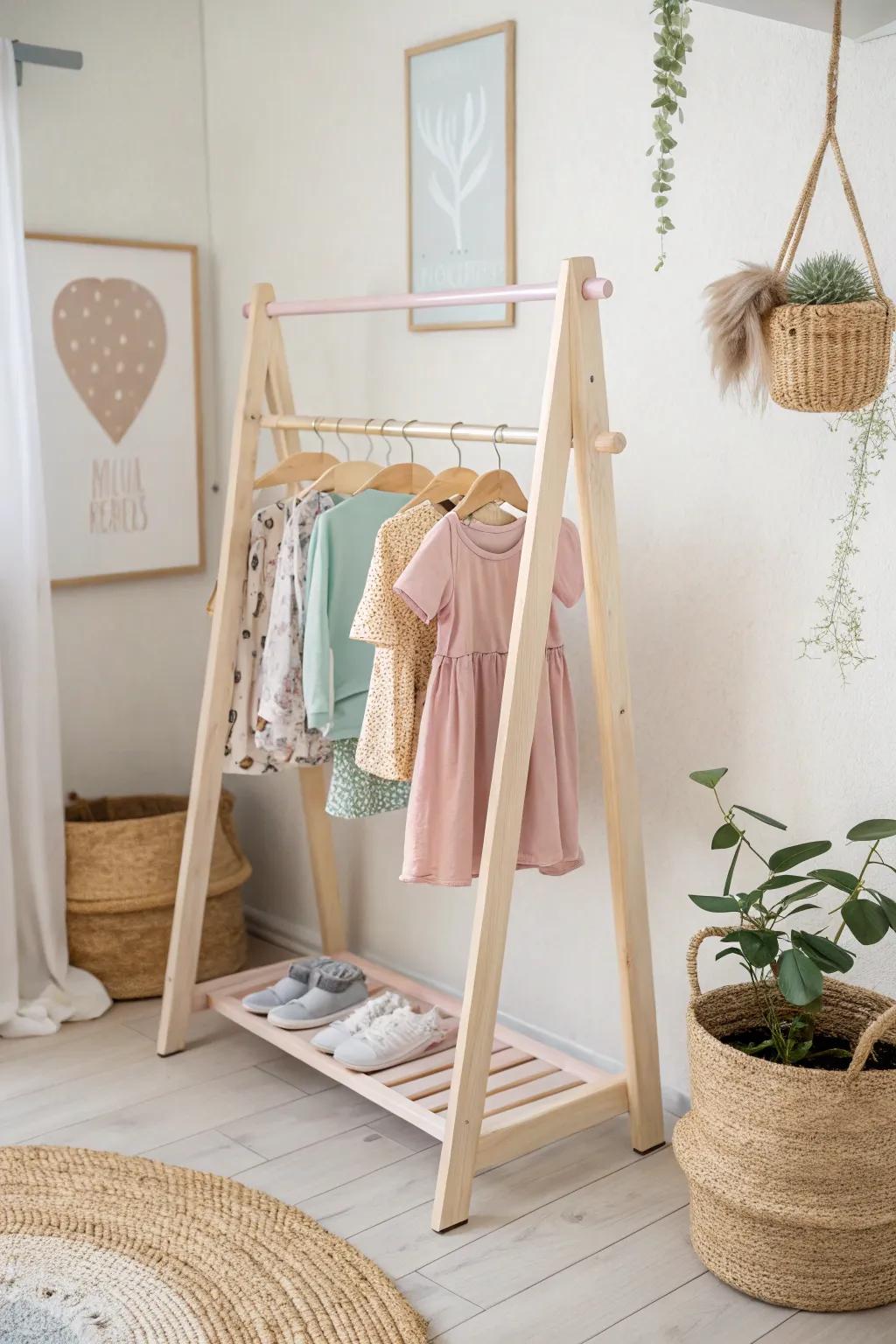 Transform your child's space with pastel hues that blend style and simplicity.