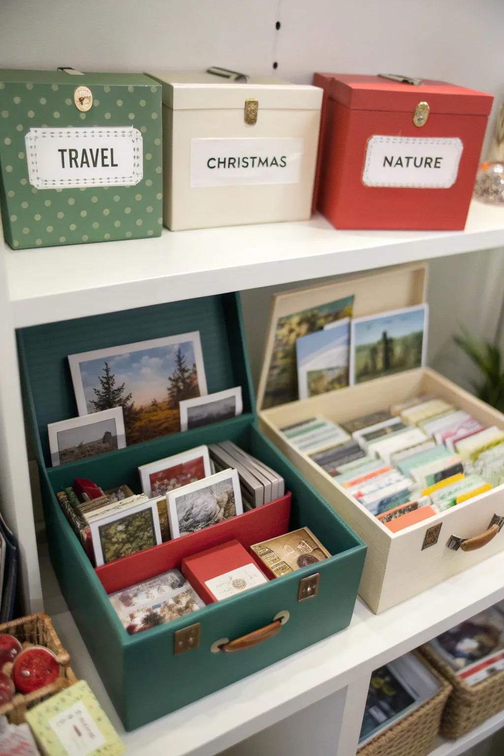 Themed storage keeps your projects on track.