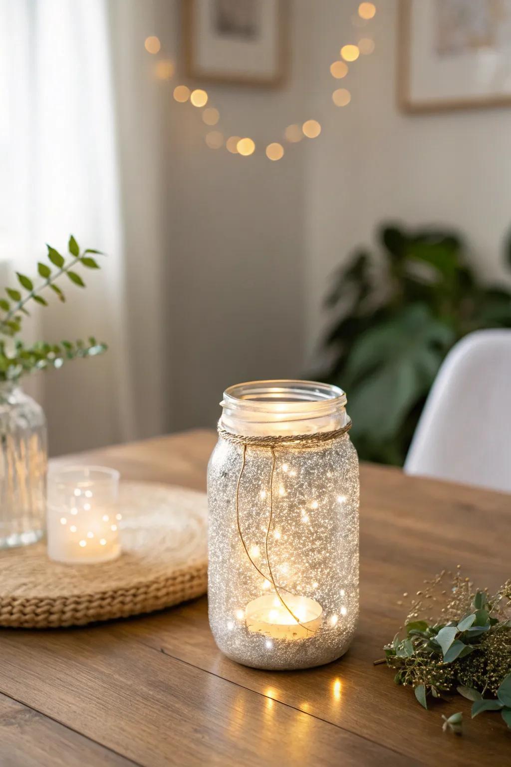 Capture the magic with glowing fairy jars - a touch of whimsy for your special occasion!
