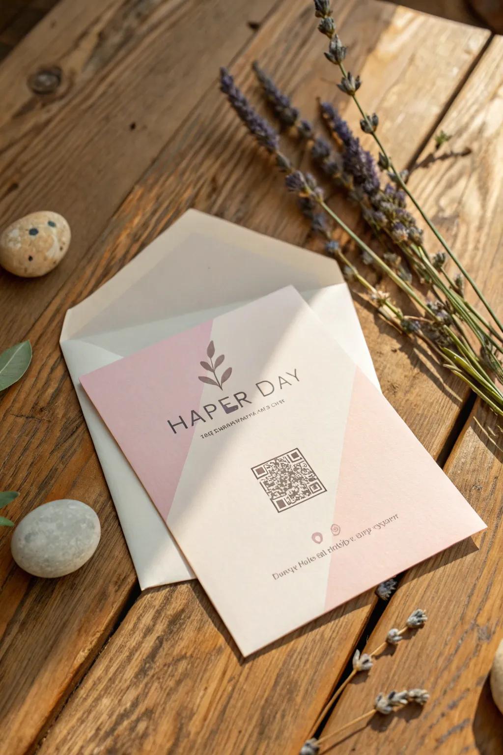 Add a digital twist to your Father's Day card with a personalized QR code surprise!