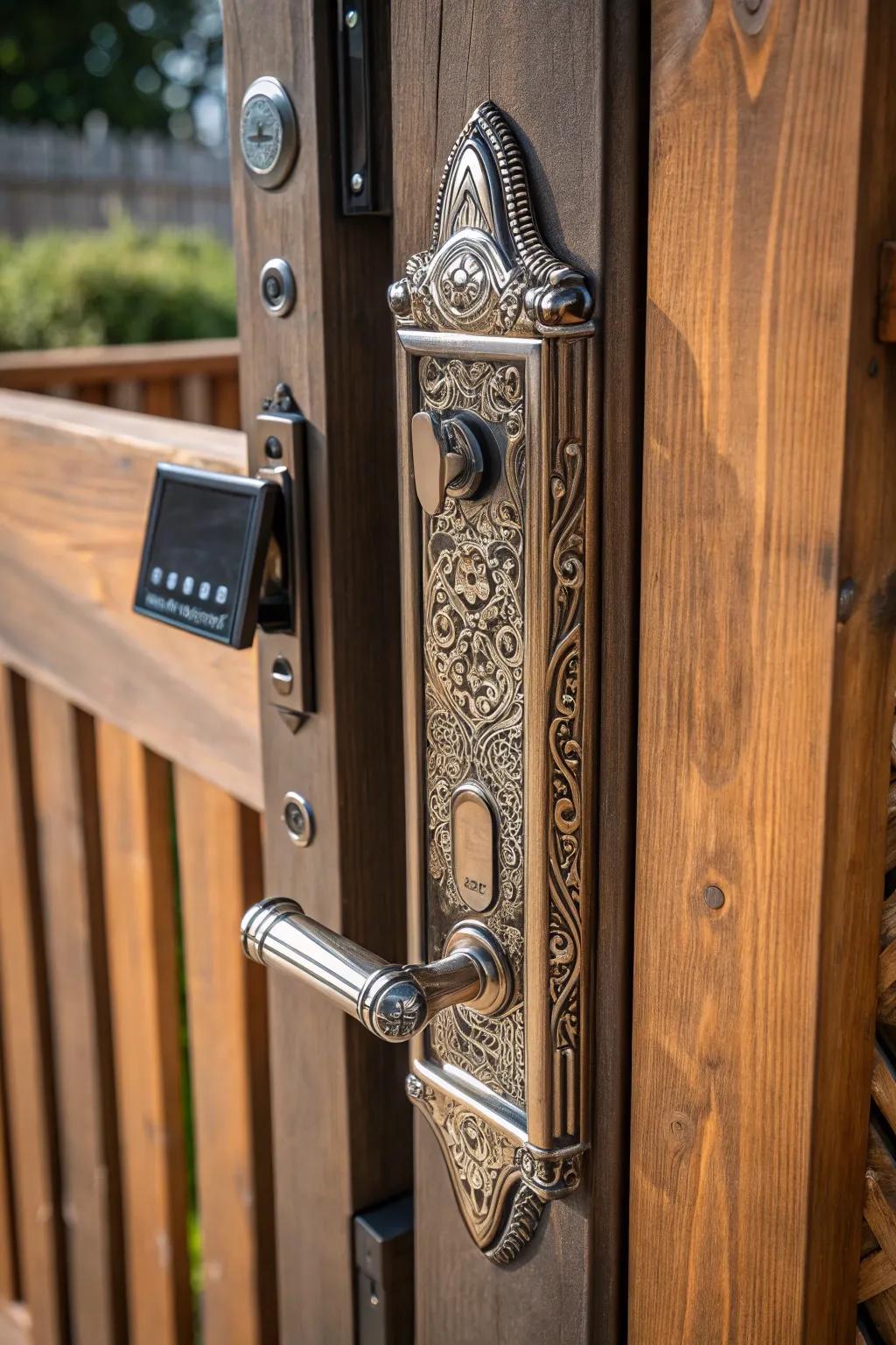 Open the future with style: Discover the art of innovative gate latch pulls.