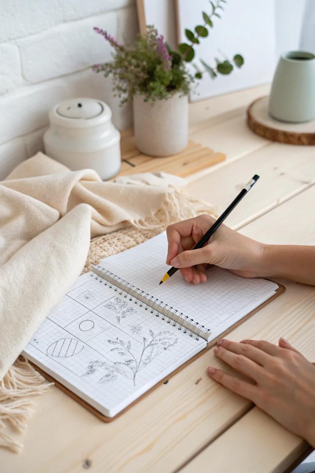Embrace simplicity and watch your sketches come to life, one line at a time.