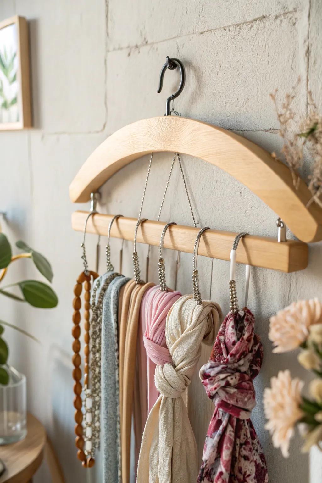 Transform your space with this chic DIY headband organizer—where simplicity meets style.