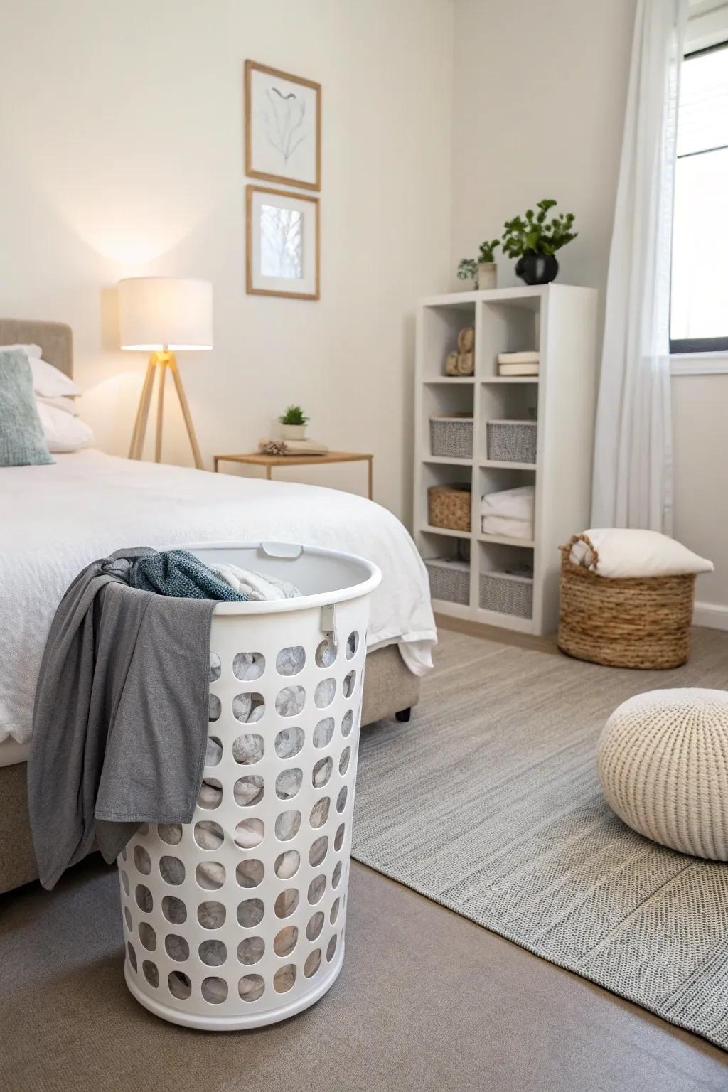Standalone hampers that discreetly complement your space.