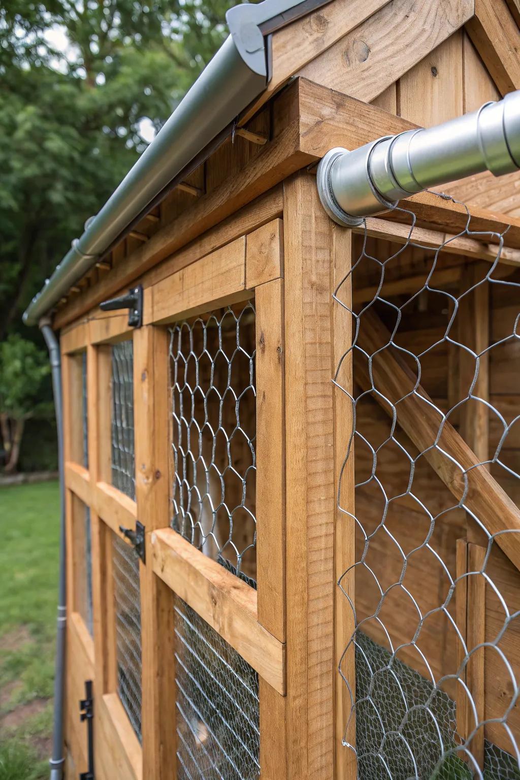 Craft Your Perfect Coop: A Blend of Wood, Wire, and Pipes for the Aesthetic Artisan