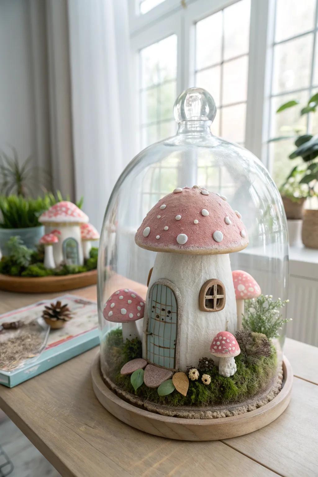 Create your own enchanted mushroom village and bring a touch of magic into your home.