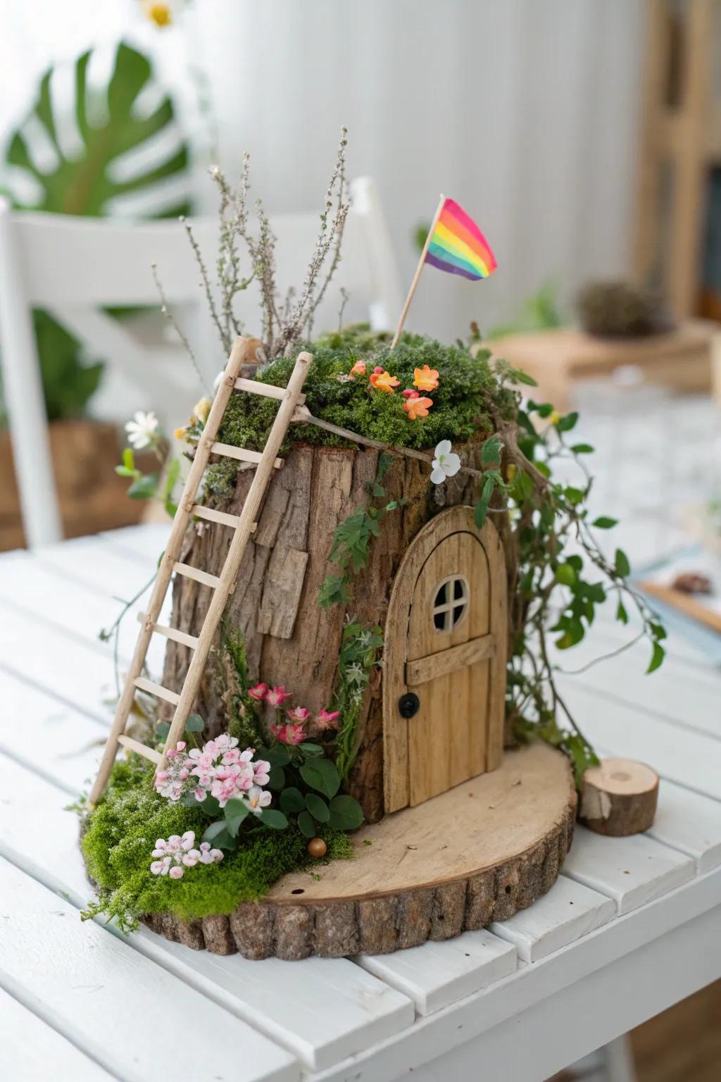 Catch the magic! This charming leprechaun trap blends Scandinavian simplicity with a Boho twist.