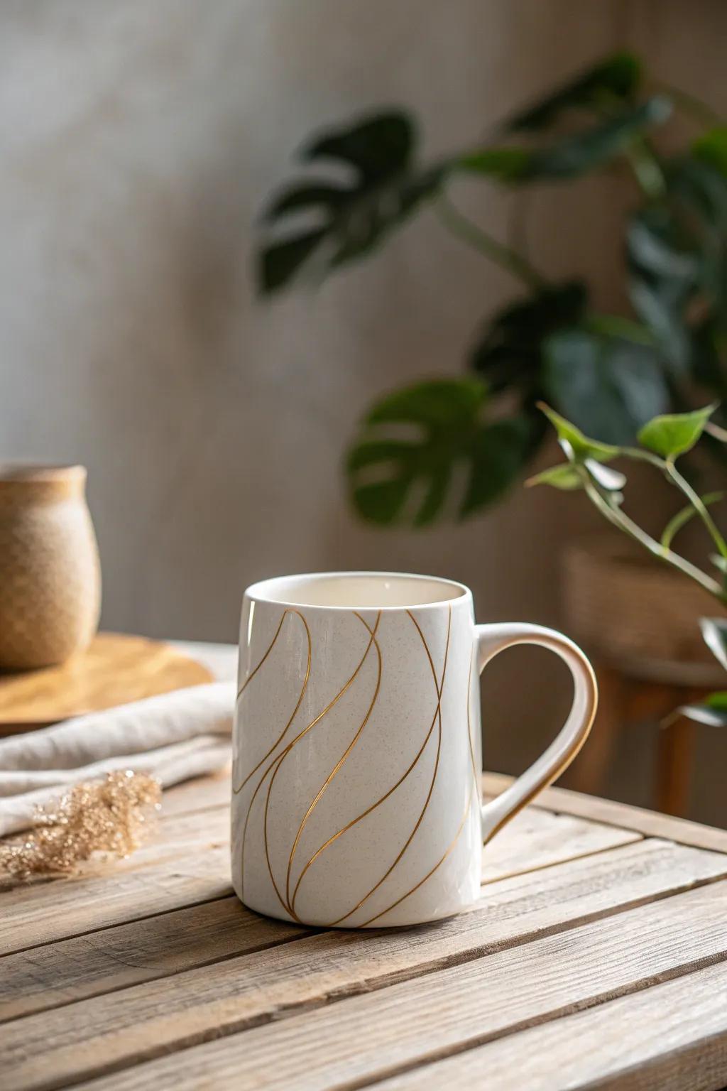 Embrace the beauty of negative space with minimalist elegance.