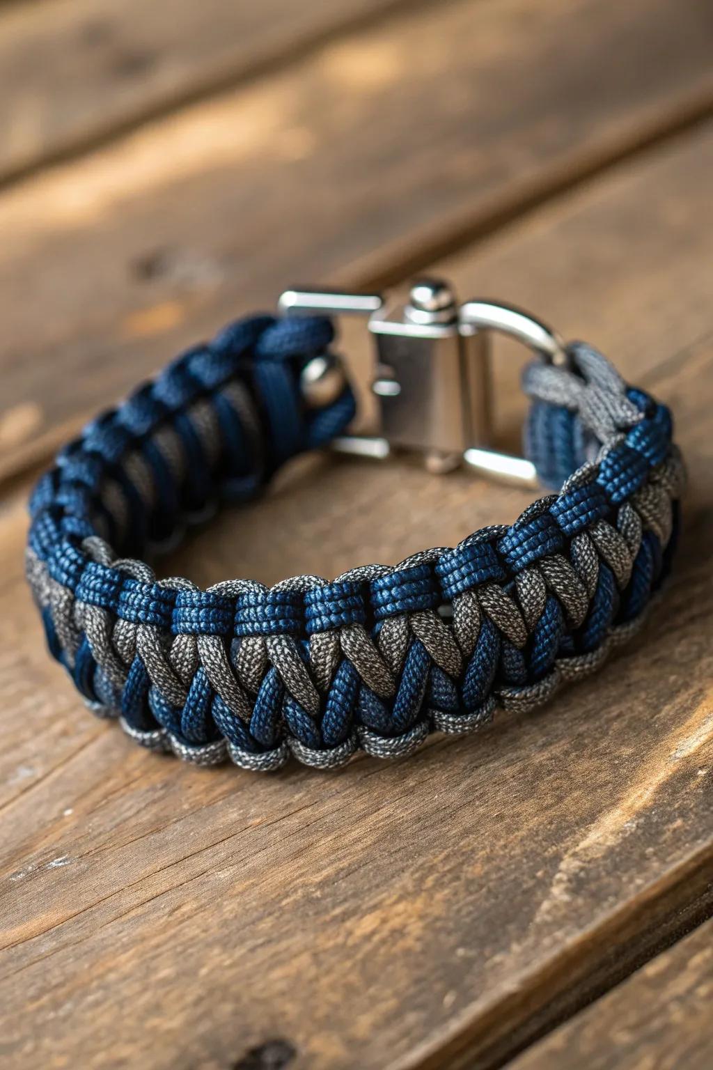 Elevate your style with a handcrafted paracord bracelet, where rugged meets refined.