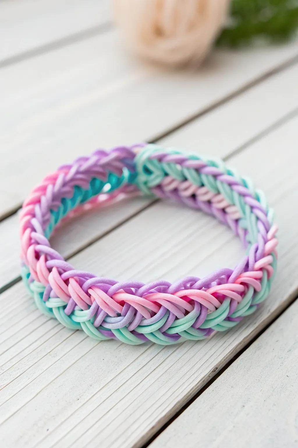 A burst of color in minimalist elegance—discover the art of the starburst bracelet.