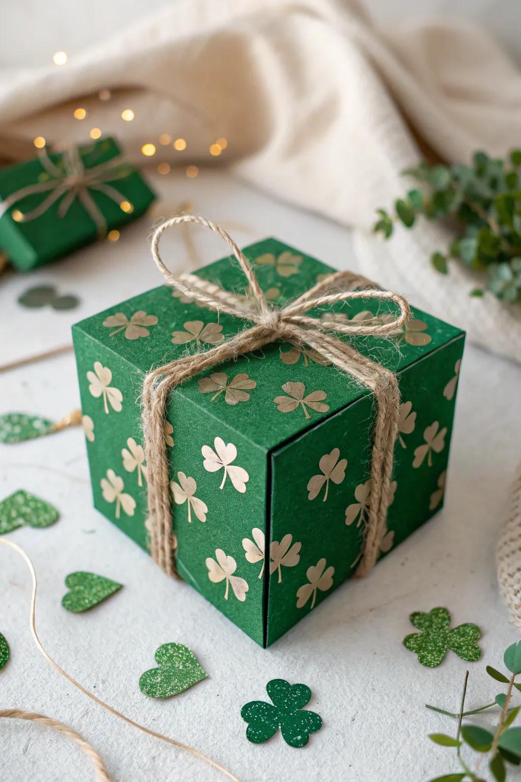 Capture the magic of Saint Patrick's Day with a charming leprechaun trap that blends Scandinavian minimalism with Boho elegance.