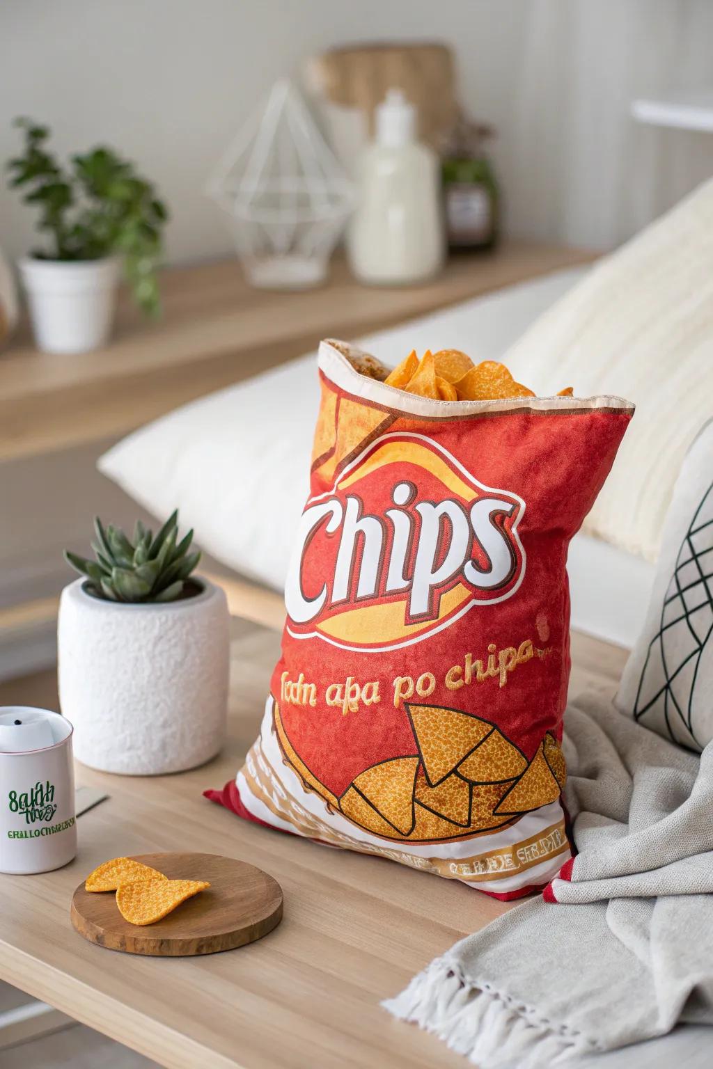 Indulge in the artistry of comfort with this realistic plush snack replica—where creativity meets craftsmanship. 🍟✨ #SoftSculpture #ScandiBoho