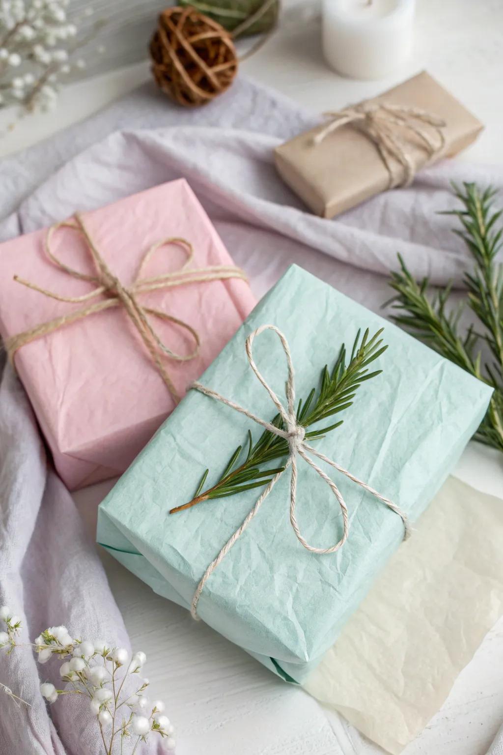 Elevate your gift-giving with pastel perfection and boho flair.