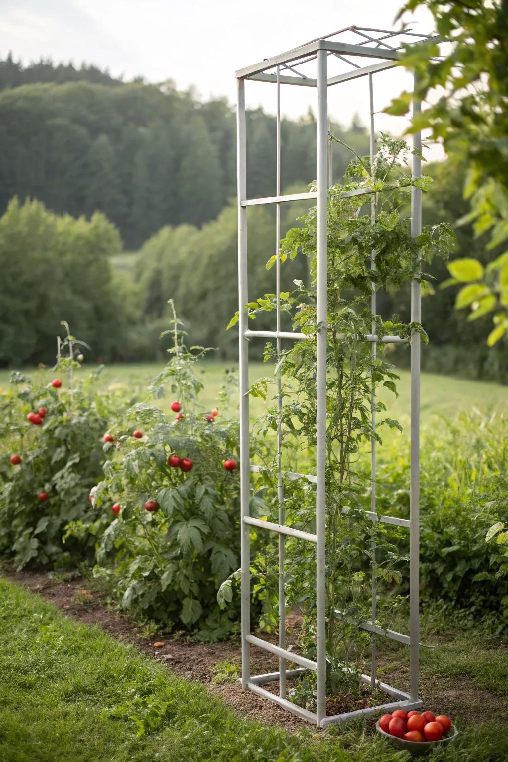 Elevate your garden’s elegance with a timeless permanent frame trellis, where craftsmanship meets natural beauty.