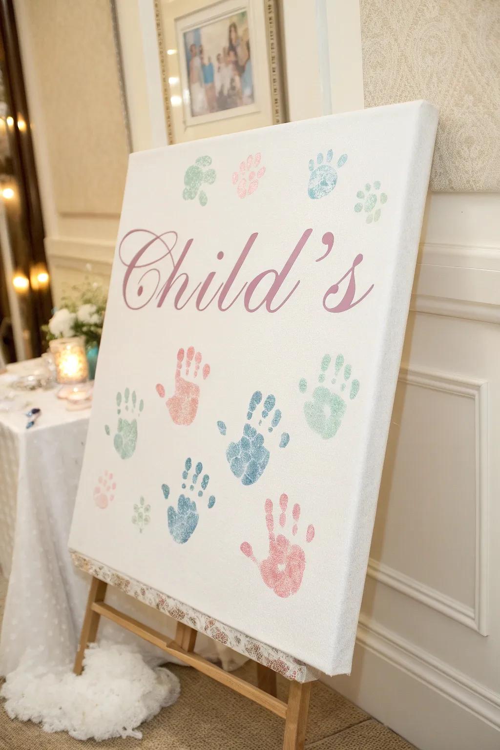 Craft your child's name with love and creativity—an artful touch for your home decor.