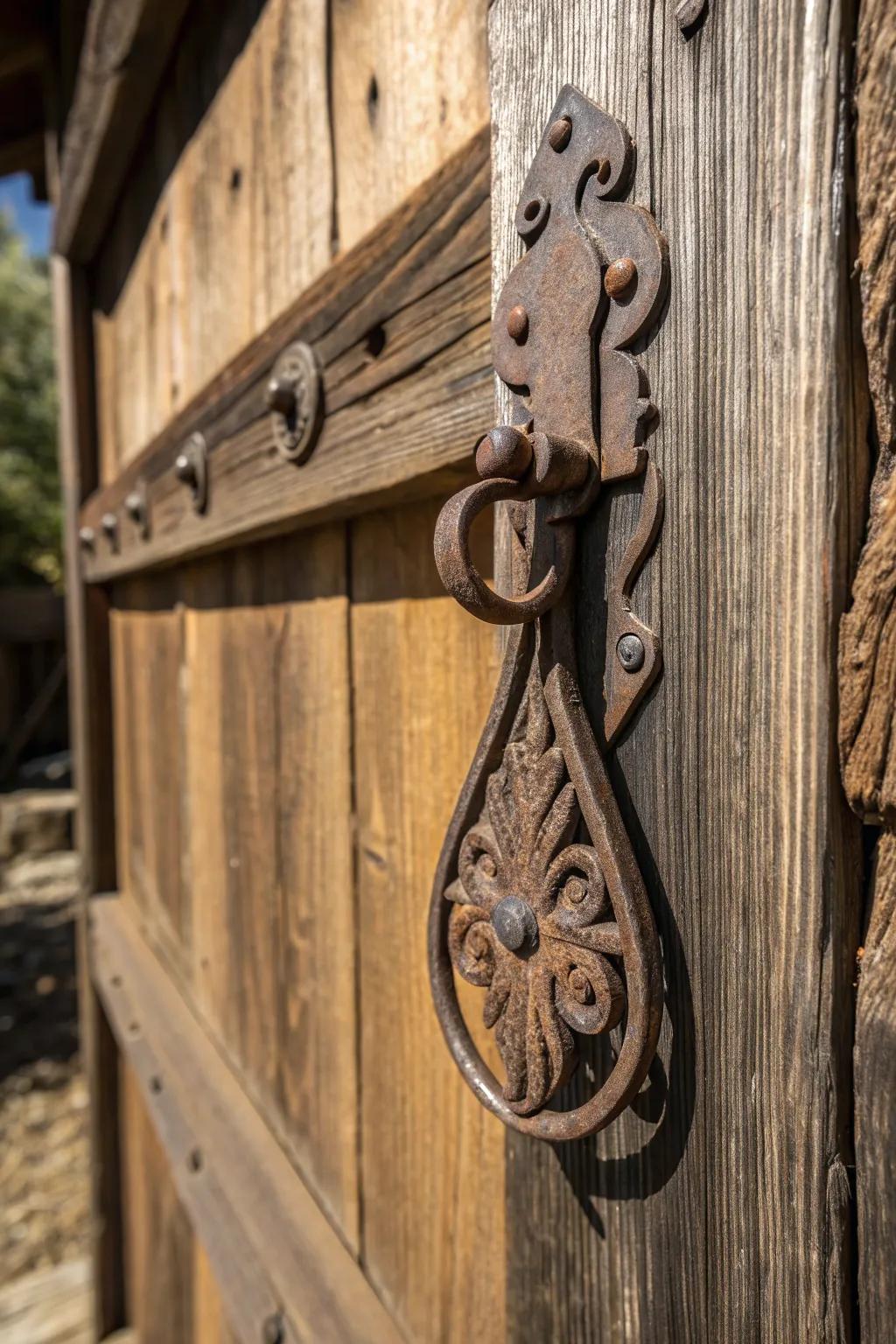 Add timeless charm to your space with a vintage teardrop latch.