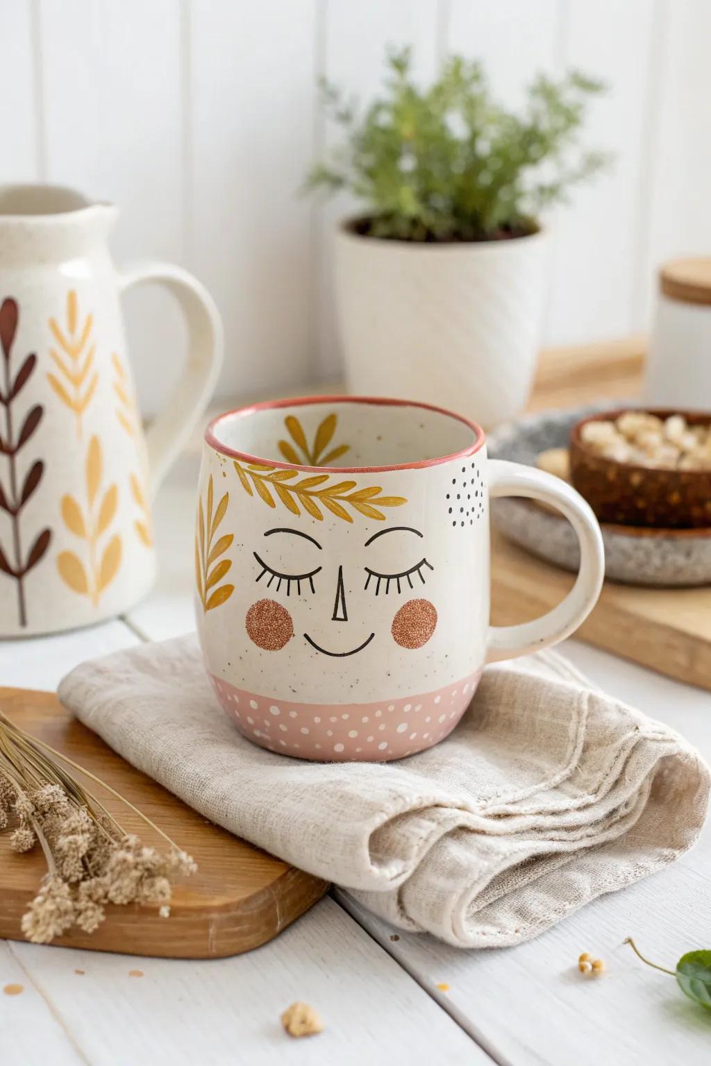 Start your day with a smile - enjoy your coffee in a mug that's as unique as you are.