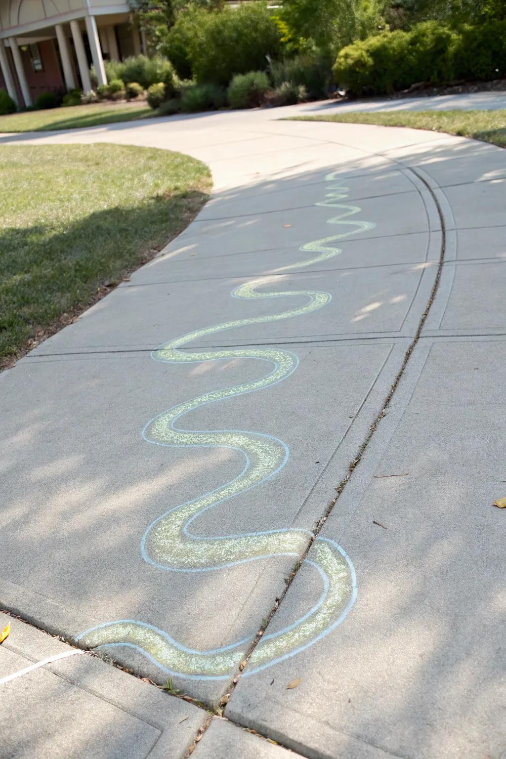 Leap into fun with this minimalist snake jump challenge! 🐍✨