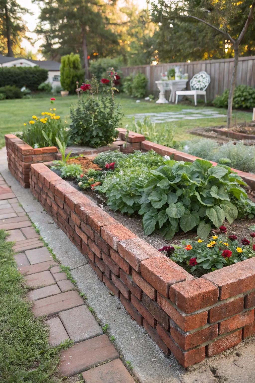Elevate your garden with charming brick borders—simple, stylish, and sustainable!